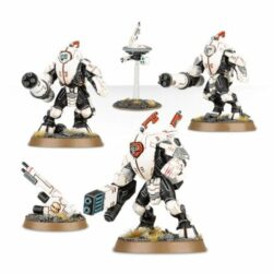 W40K – T’au Empire – XV25 stealth battlesuits (56-14)