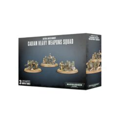 W40K – Astra Militarum – Cadian Heavy Weapon Squad (47-19)