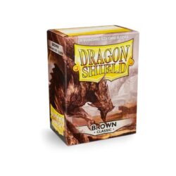 Protège Cartes – Dragon Shield : DS100 – CLASSIC – (STD x100) : Marron – Brown