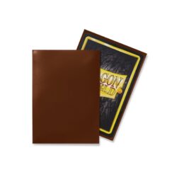 Protège Cartes – Dragon Shield : DS100 – CLASSIC – (STD x100) : Marron – Brown