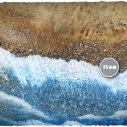 Tapis Deep Cut 120x120cm (4x4ft) ref 34MAT44M Terrain Plage