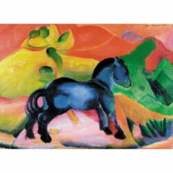 Puzzle Bois 12pc – Michèle Wilson – CHEVAL BLEU