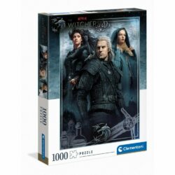 CLEMENTONI – Puzzles The Witcher – Ciri, Yennefer & Geralt (1000 pièces)