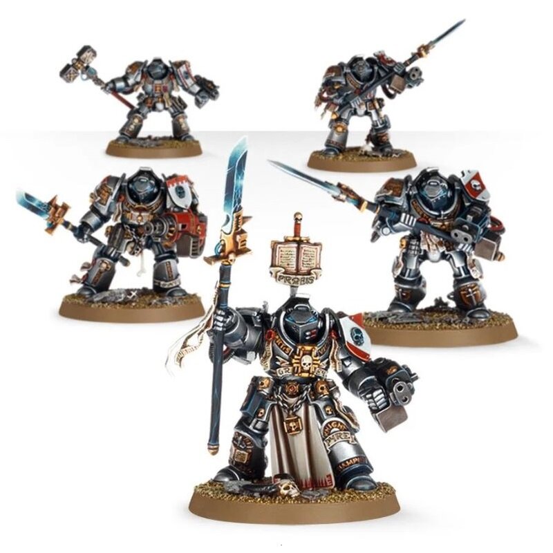 W40K Grey Knights Escouade Terminator (Brotherhood Terminator Squad