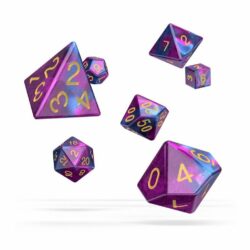 Oakie Doakie – Dice RPG / Dés JDR – Set Gemidice – Amethyst (7)