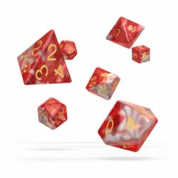 Oakie Doakie – Dice RPG / Dés JDR – Set Gemidice – Red Sky (7)