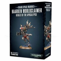 W40K – Chaos Space Marines – Haarken Worldclaimer, Herald of the Apocalypse (43-23)