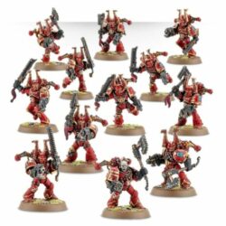 W40K – Chaos Space Marines – Khorne Berzerkers (43-10)