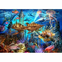 Art-by-Bluebird – Puzzle 1000p – Aqua City