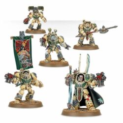 W40K – Dark Angels – Escouade de Commandement de la Deathwing (Deathwing Command Squad) (44-10)