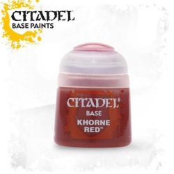 Peinture Citadel BASE – Khorne Red (12ml) [21-04]