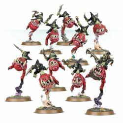 AOS – Gloomspite Gitz – Squig Hoppers (Squigaliers) [89-44]