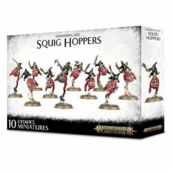 AOS – Gloomspite Gitz – Squig Hoppers (Squigaliers) [89-44]