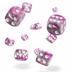 Oakie Doakie Dice – Dés D6 12mm – Gemidice – Magnolia (x36)