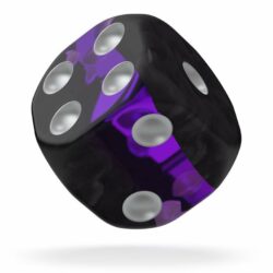 Oakie Doakie – Dés D6 16mm – Enclave – Amethyst (12)