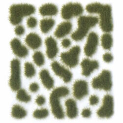 Vallejo – Touffes (Wild Tuft) – 2mm (small) – Vert sec (Dry Green)