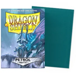 Protège Cartes – Dragon Shield : DS100 – MATTE – (STD x100) : Pétrole – Petrol