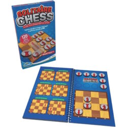 THINKFUN – Solitaire Chess – Jeu Logique  Magnétique