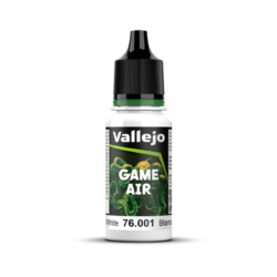 Vallejo – 18ML – Game Air 001-Blanc Squelette – Dead White (76001)