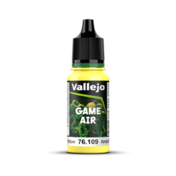 Vallejo – 18ML – Game Air 008-Jaune Toxique – Toxic Yellow (76109)