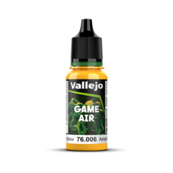 Vallejo – 18ML – Game Air 010-Jaune Solaire – Sun Yellow (76006)