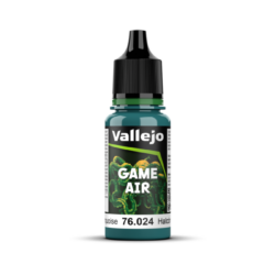 Vallejo – 18ML – Game Air 028-Turquoise – Turquoise (76024)