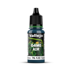 Vallejo – 18ML – Game Air 029-Turquoise Abyssal – Abyssal Turquoise (76120)