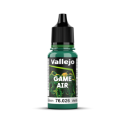 Vallejo – 18ML – Game Air 031-Vert Jade – Jade Green (76026)