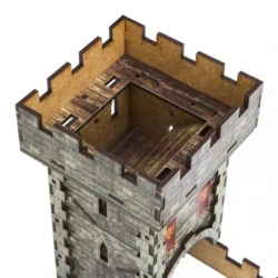 Dice Tower / Tour à Dés – Medieval Color