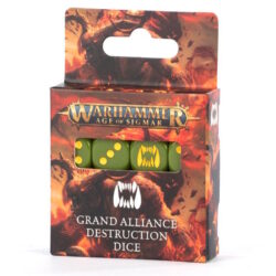 AOS – Grand Alliance DESTRUCTION – Set de Dés / Dice Set 2024 [80-23]