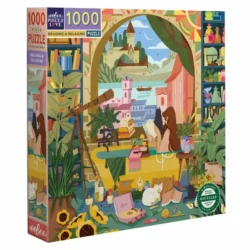 Puzzle eeboo – READING & RELAXING (1000pc)