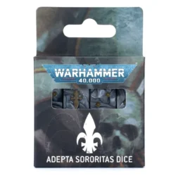 W40K – Adepta Sororitas – Set de Dés / Dice Set 2024 [52-05]