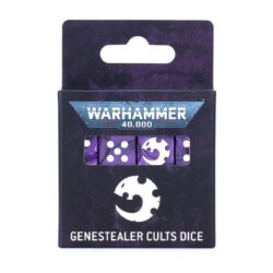 W40K – Genestealer Cults – Set de Dés / Dice Set 2024 [38-04]