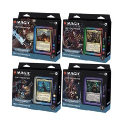 MTG : Decks Commander Univers Infinis – Warhammer 40K (Anglais) (ENG) – Pack 4 Decks