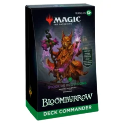 Magic The Gathering : Bloomburrow – Deck Commander (FR) – Stock de Provisions (Ecureil)