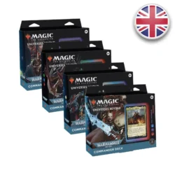 MTG : Decks Commander Univers Infinis – Warhammer 40K (Anglais) (ENG) – Pack 4 Decks