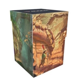 Ultra Pro – Magic the Gathering – Boite de rangement illustrée – Bloomburrow 100+ DECK BOX – Forêt GREEN