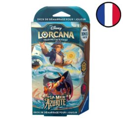 Disney Lorcana (FR) – SET 6 (La Mer Azurite) – Starter A / Deck de démarrage – Jim Hawkins et Tigrou