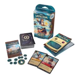 Disney Lorcana (FR) – SET 6 (La Mer Azurite) – Starter A / Deck de démarrage – Jim Hawkins et Tigrou